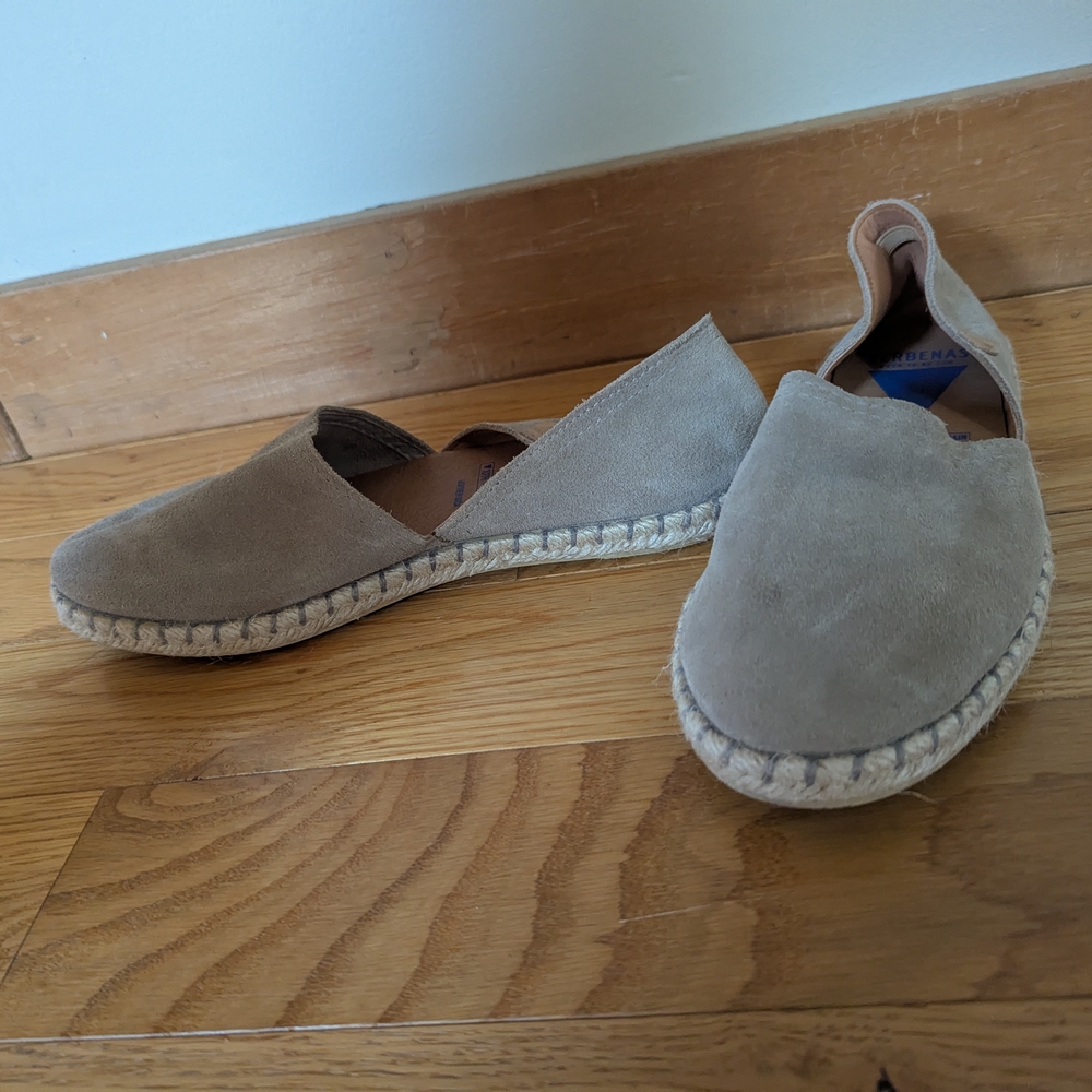Verbenas Carmena Women's Tan Leather Espadrilles